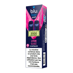 Capsules Litchi Glace Blu Bar