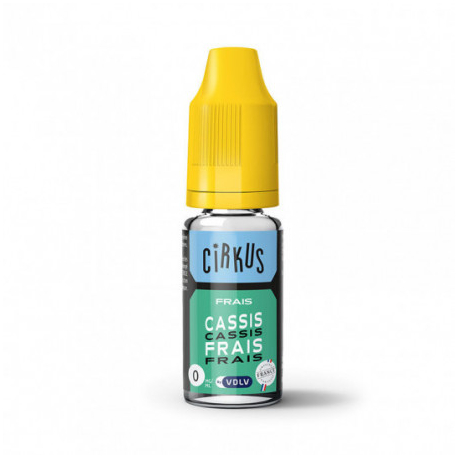 E-liquide Cassis Frais Cirkus 10 ml | Saveur Fruite & Givre | VDLV E-liquide Cassis Frais Cirkus 10 ml | Saveur Fruite & Givre | VDLV
