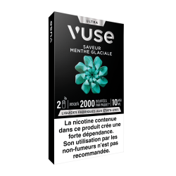 Capsules Menthe Glaciale Ultra Vuse