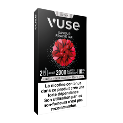 Capsules Fraise Ice Ultra Vuse