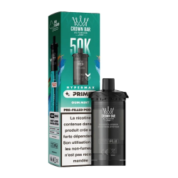 Cartouche Hyper Max Prime 50K Gum Mint Al Fakher