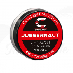 Coils Ni80 Juggernaut (10pcs) Coilology